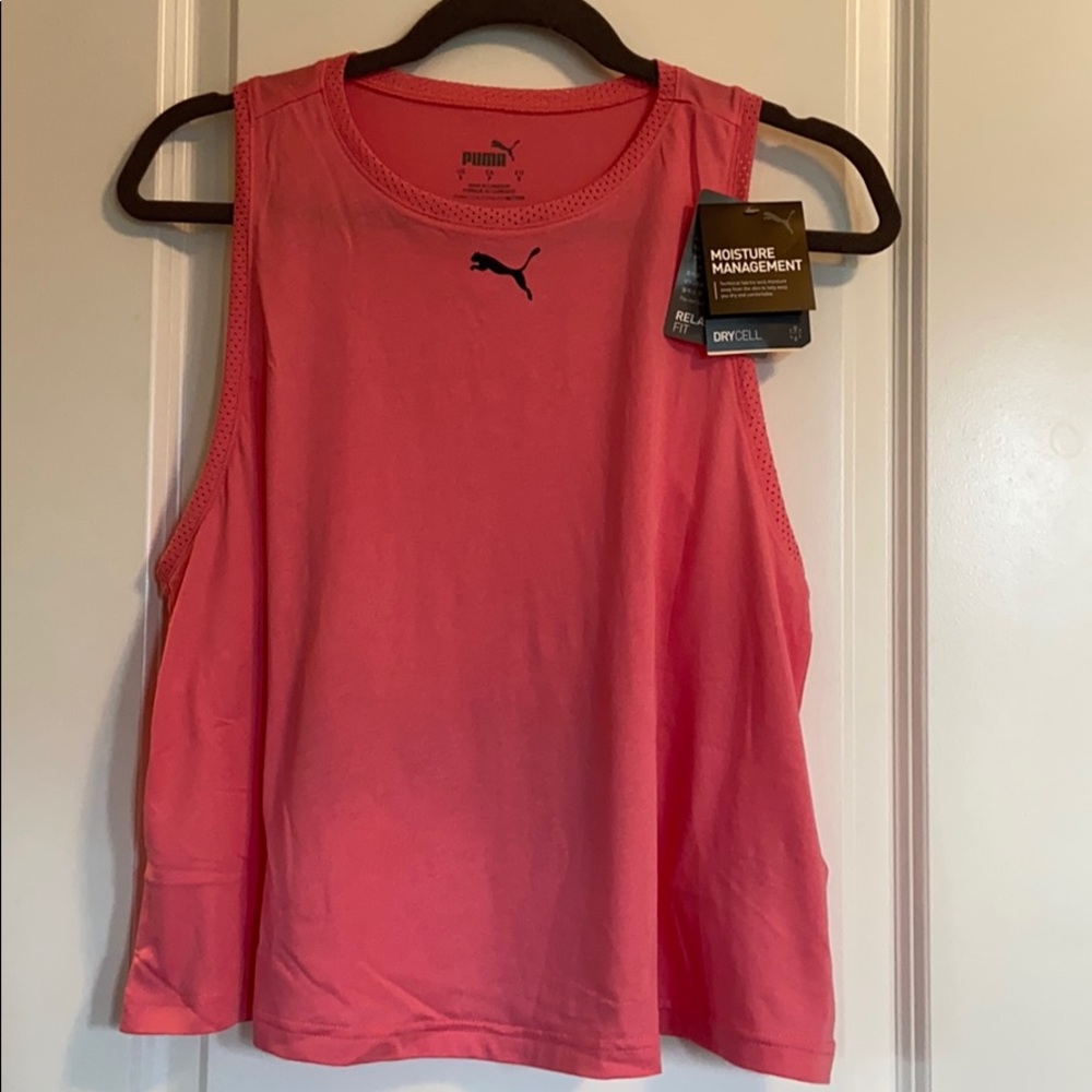 Puma crop workout top